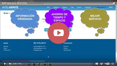 abarrote, bodega, mini market, software, erp, software bodega, sistema bodegas, mercado