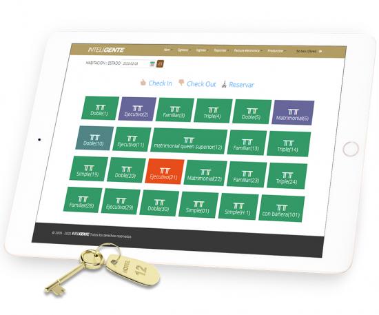 Software de gestión para hotel